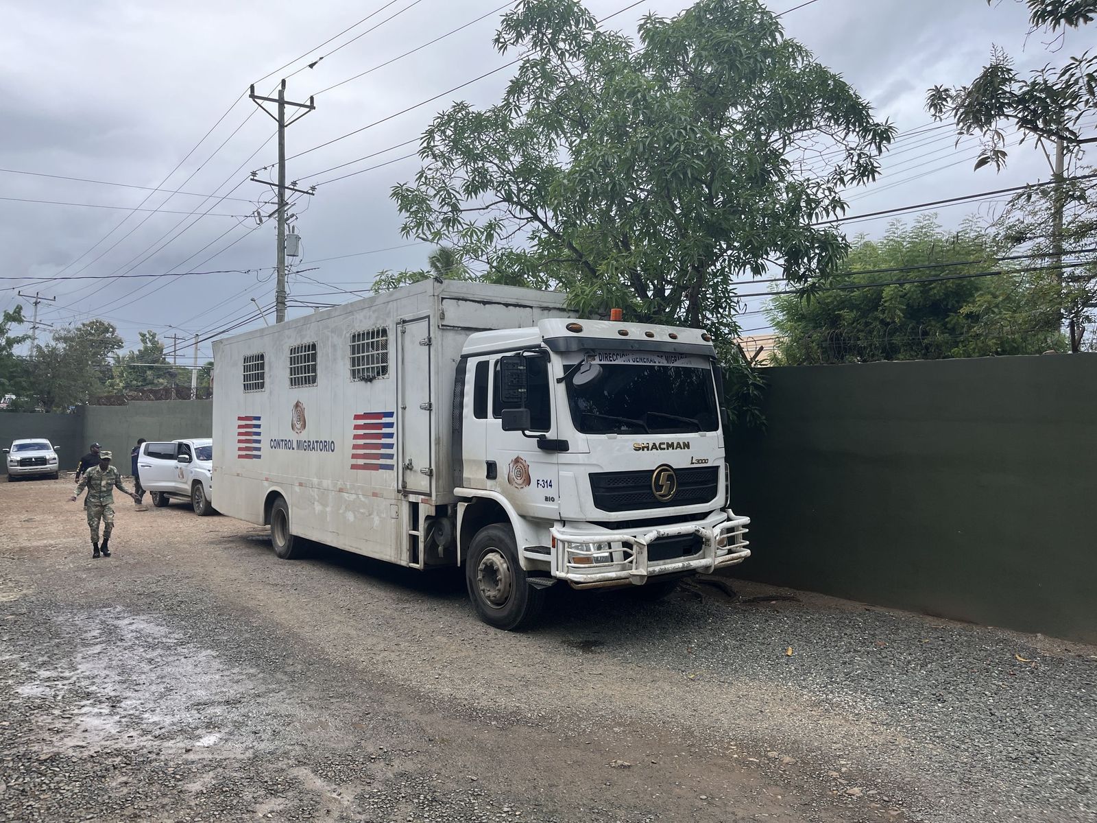 La camiona con 25 niños en El Seibo. República Dominicana