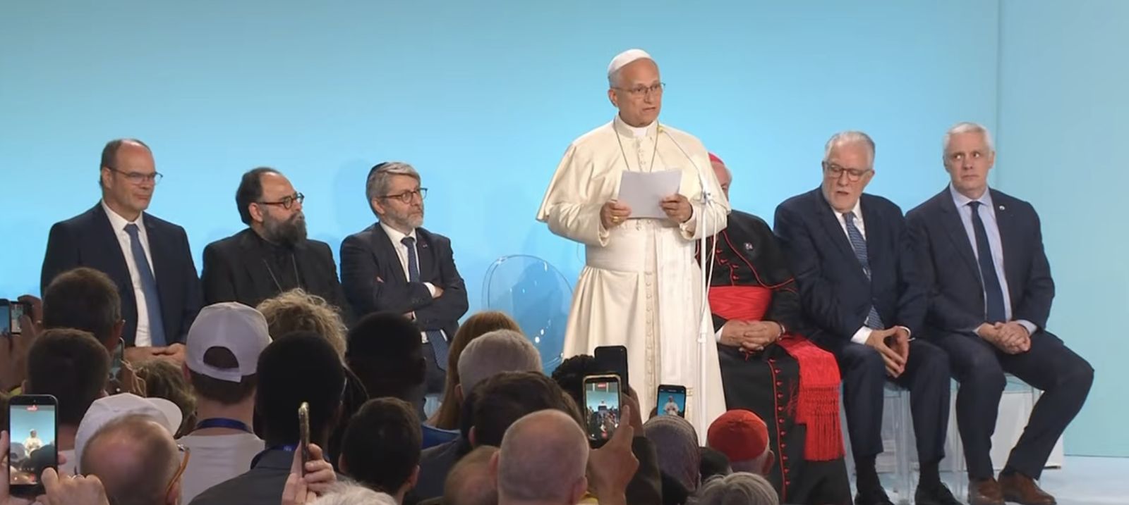 Discurso del Papa ante las religiones en Metz