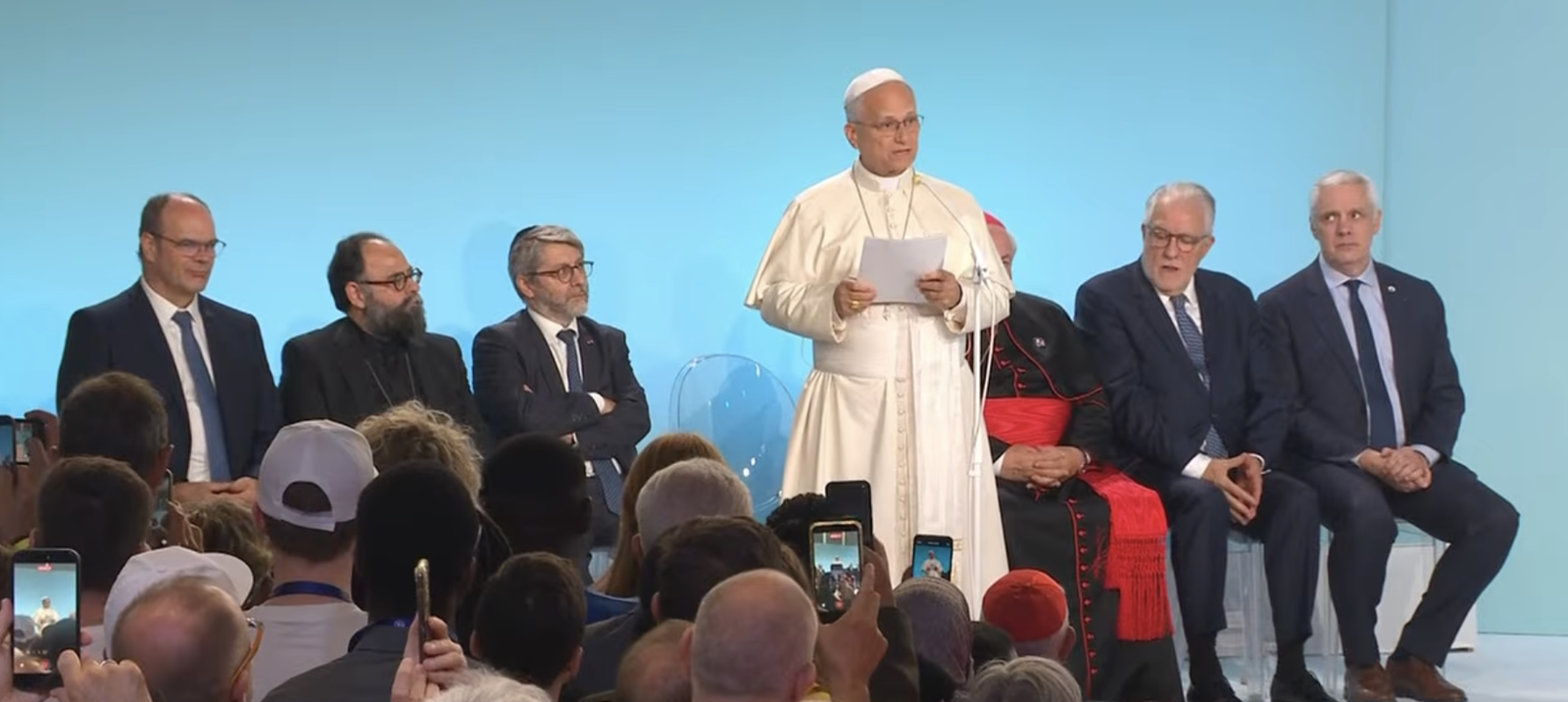 Discurso del Papa ante las religiones en Metz