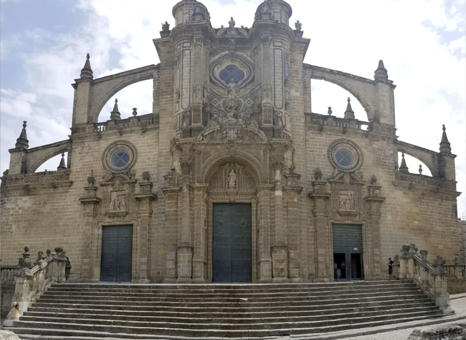 Fachada de la Catedral de Jerez