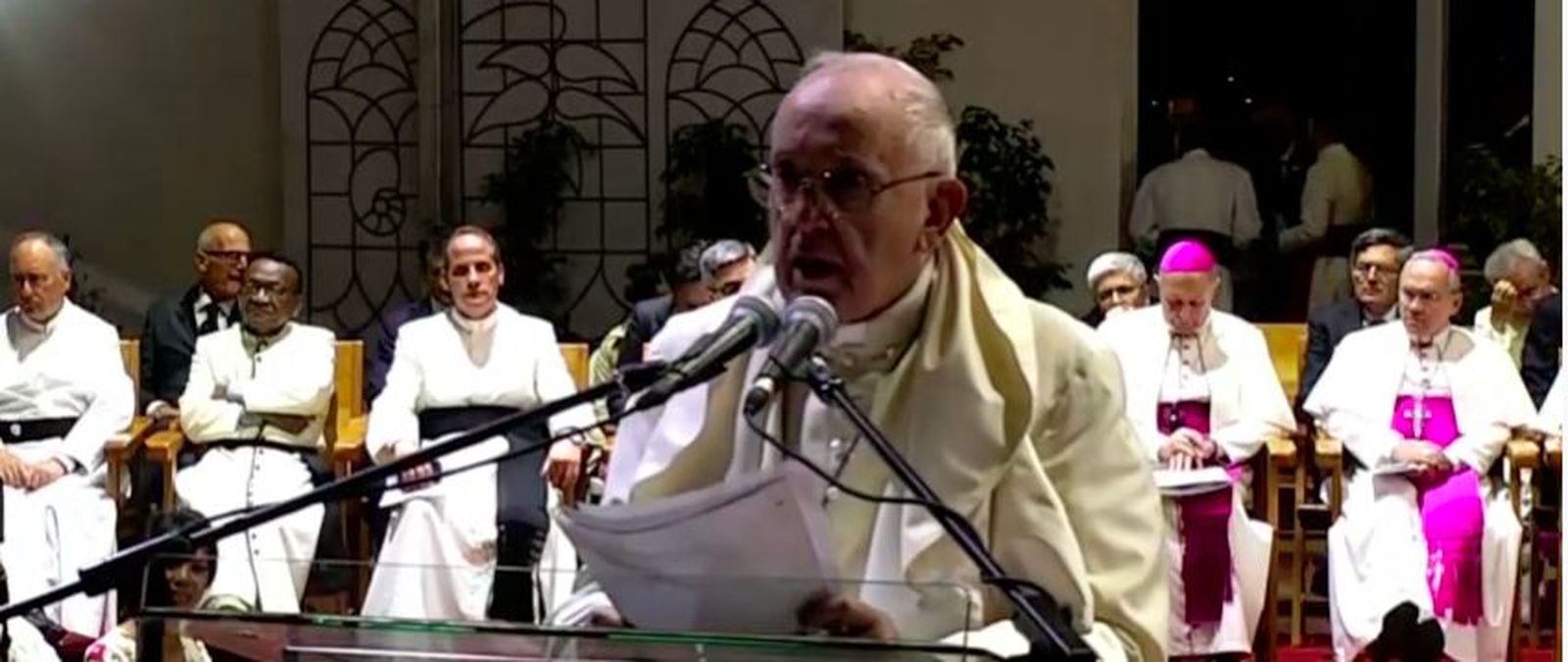 Bergoglio, ante los jóvenes