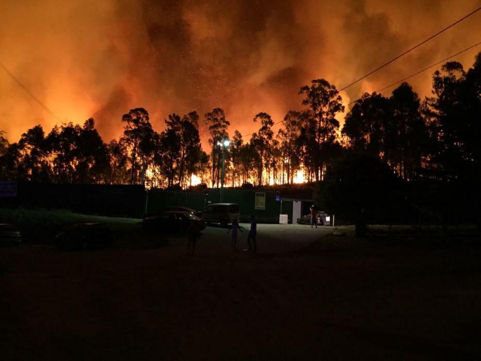 Incendios en Galicia