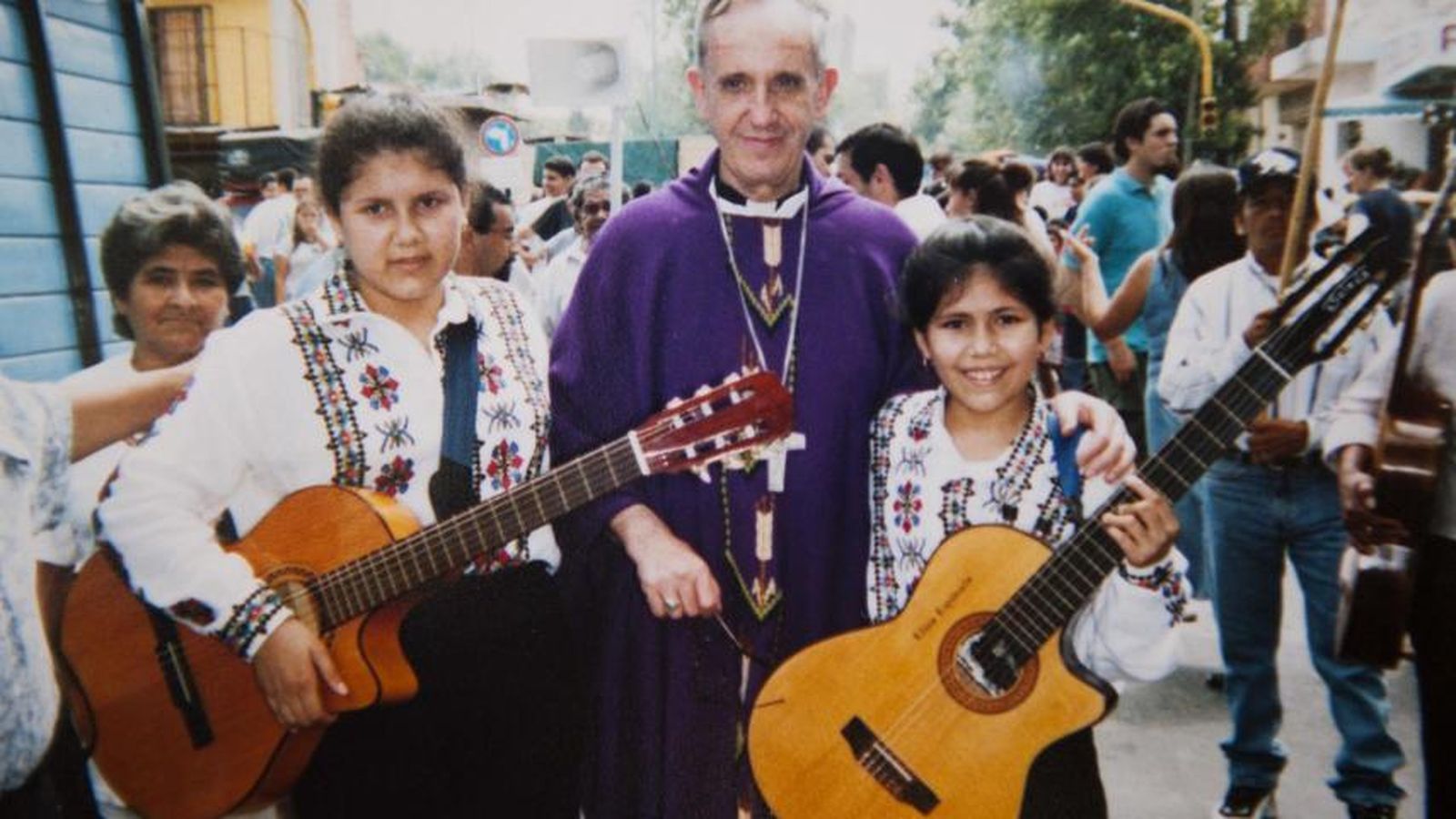 Bergoglio en las villas