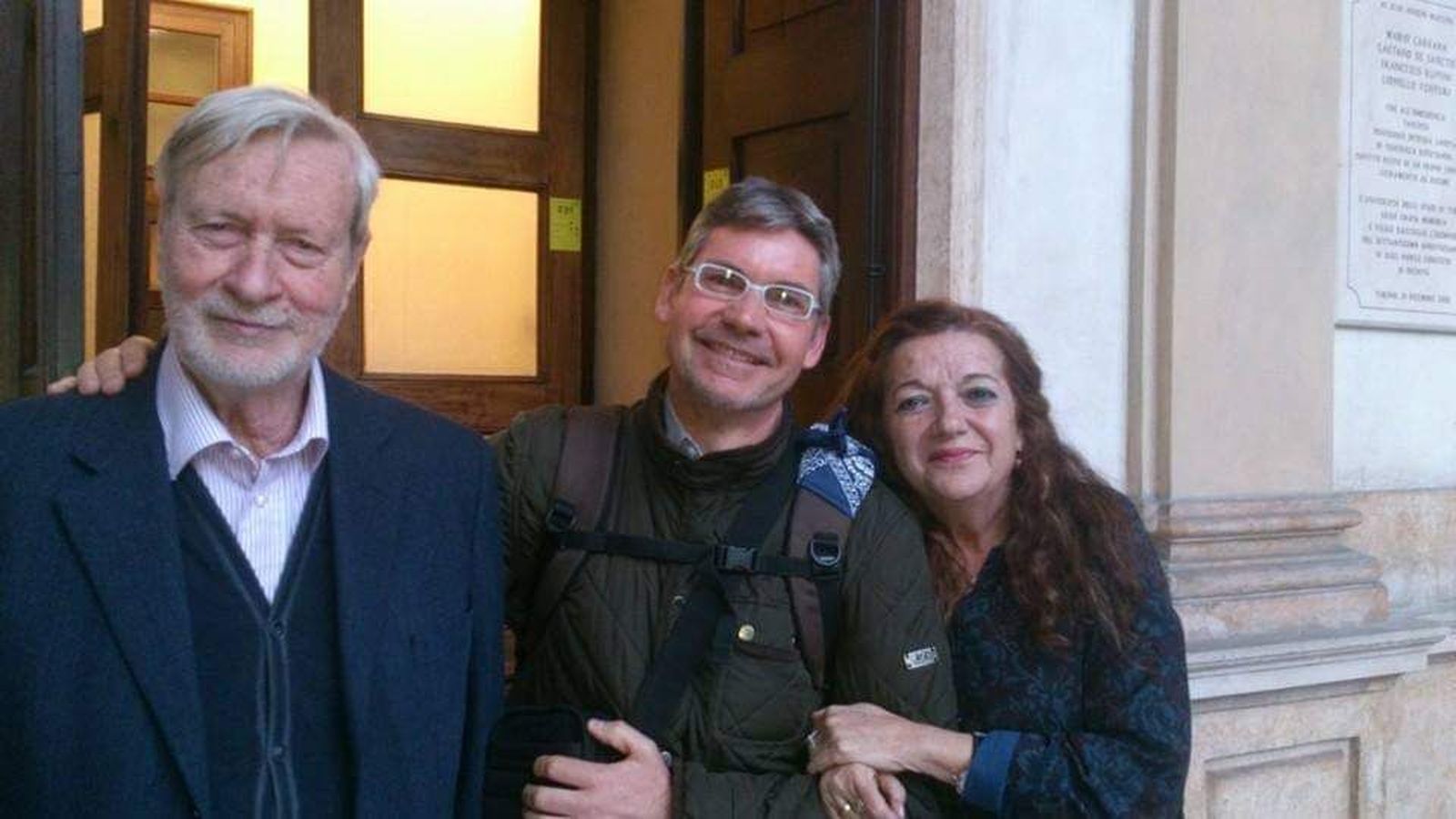 Vattimo, Teresa y yo en Torino