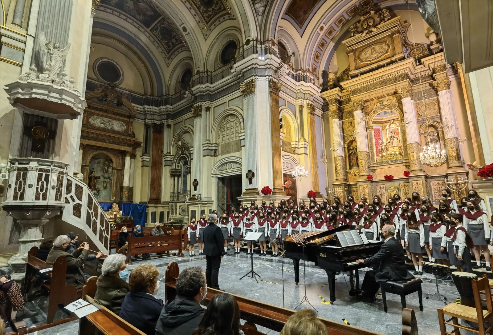 Los Pequeños Cantores de Valencia.