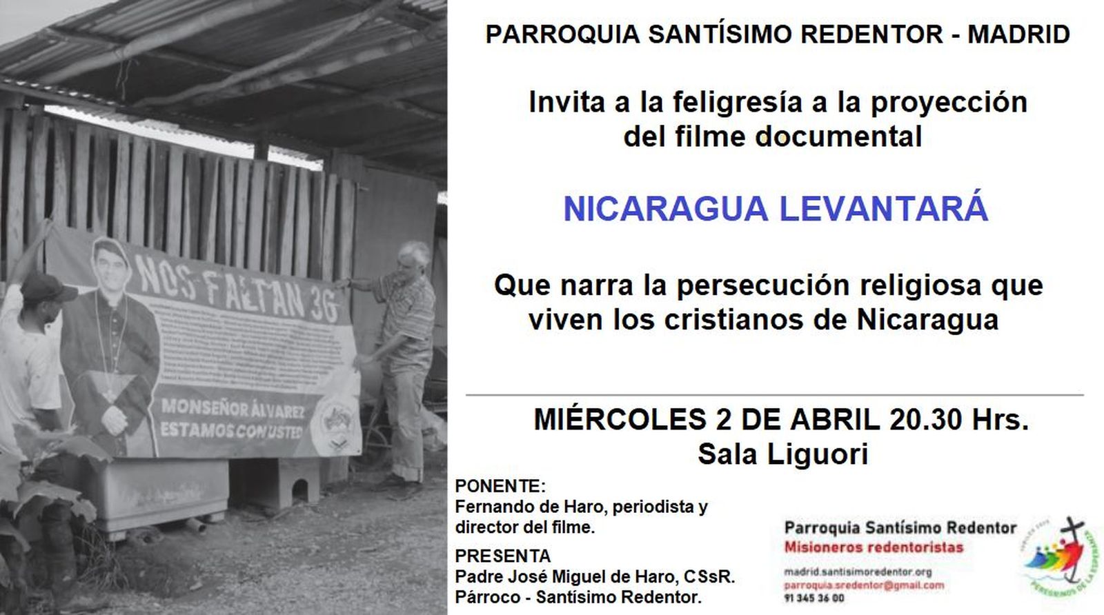 Invitación de la parroquia