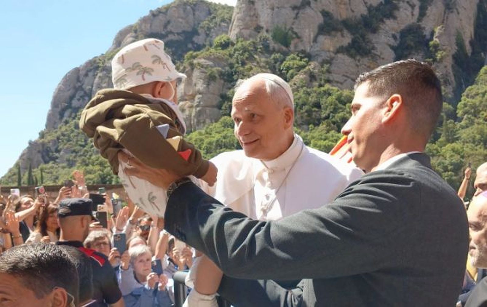 Daniel, con León XIV.
