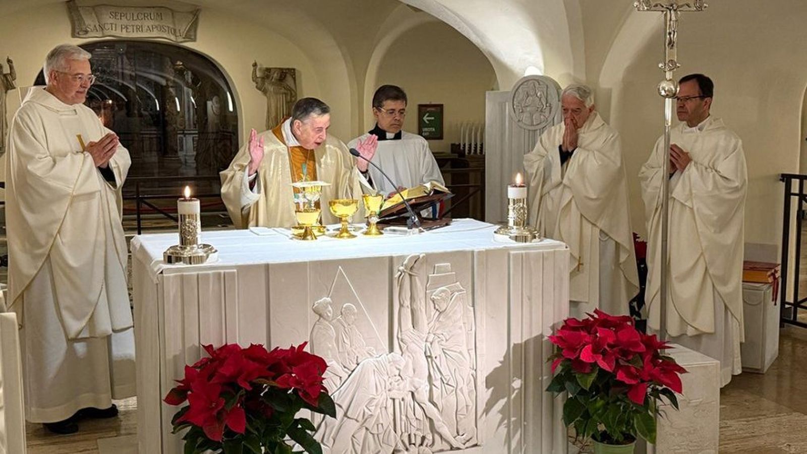 Misa del cardenal Koch