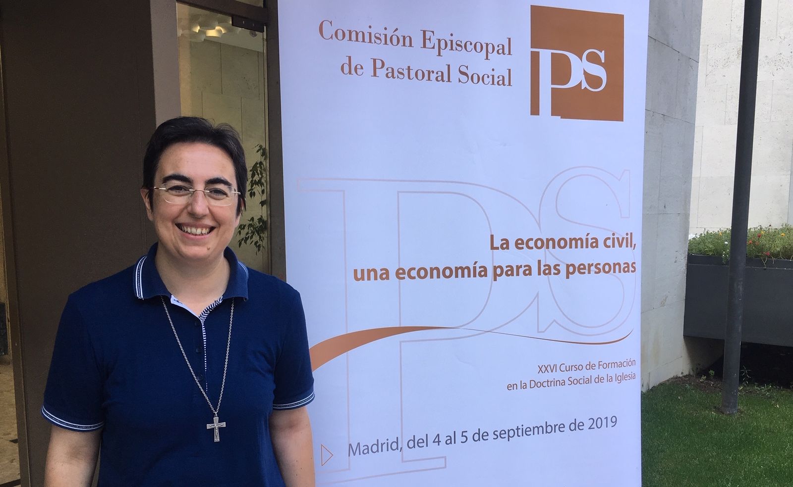 Alessandra Smerilli, después de la entrevista