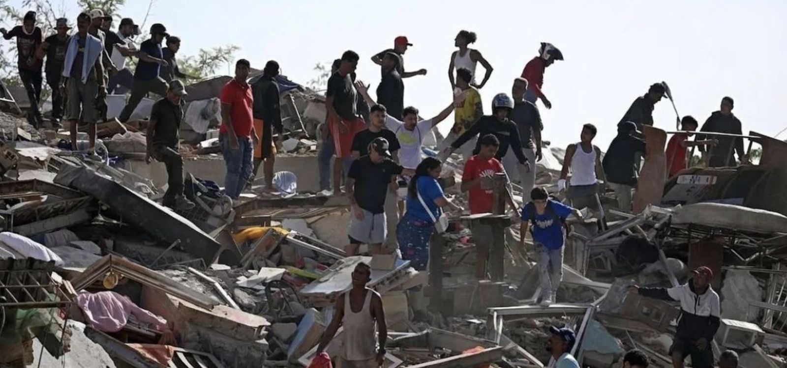Víctimas del terremoto en Venezuela