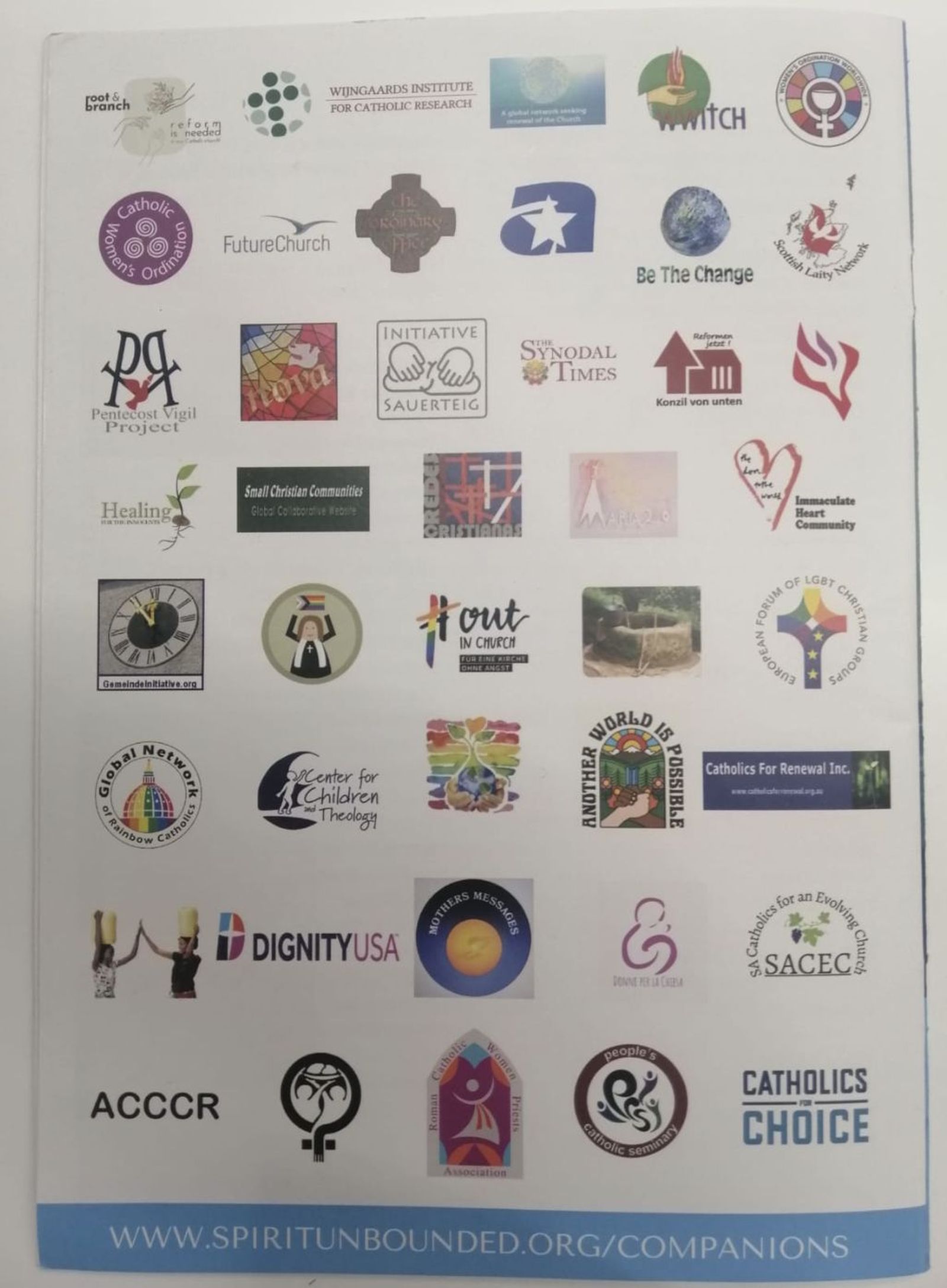 Organizaciones del encunetro