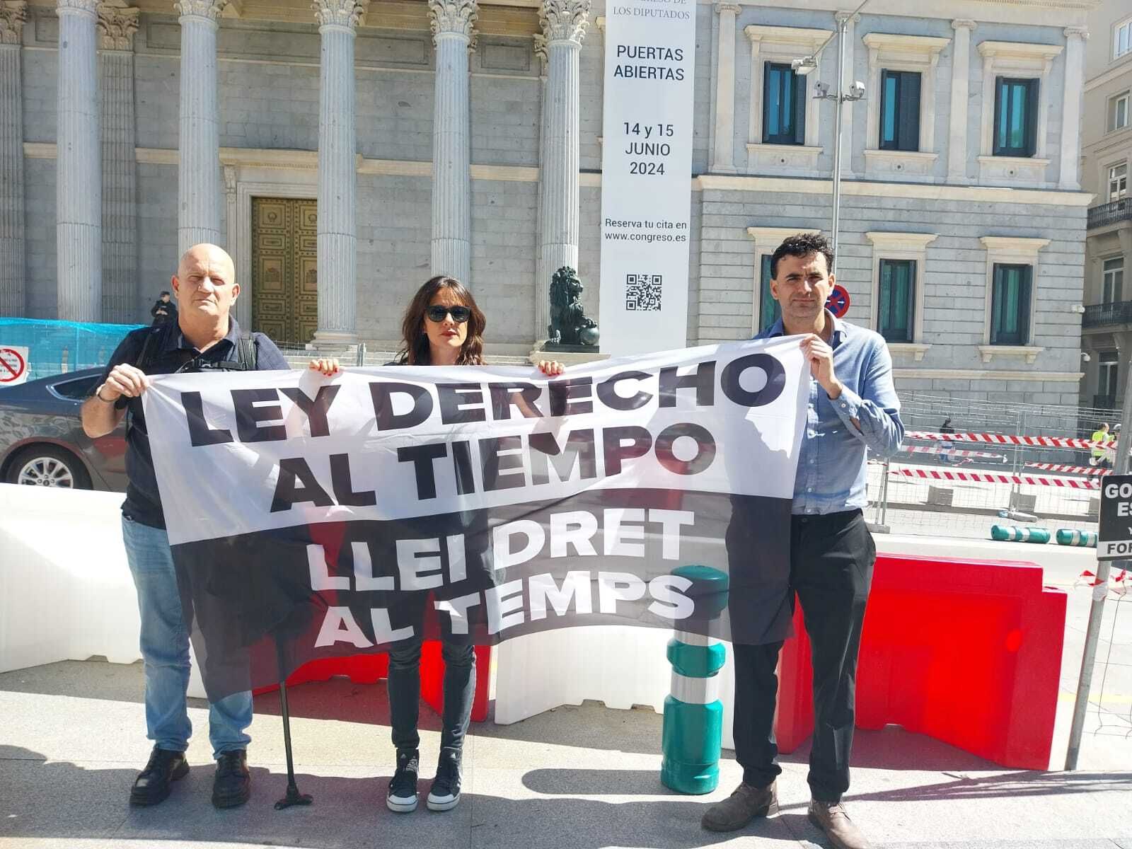 Hurtado, De la Mata y Calzada,ante el Congreso