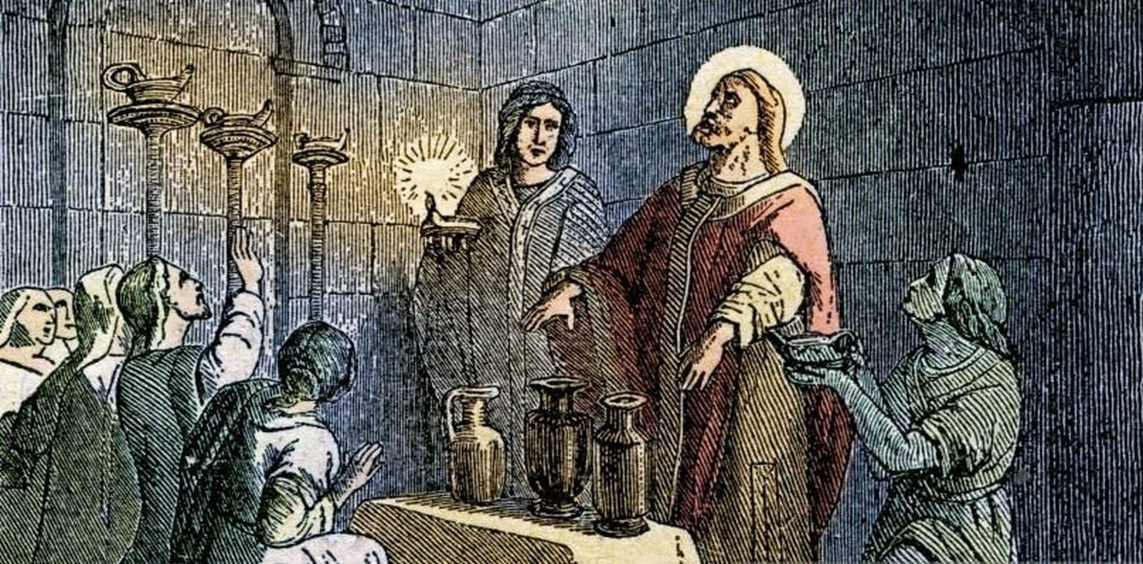 San Narciso de Jerusalén. ( Figura destacada en el concilio de Cesarea)