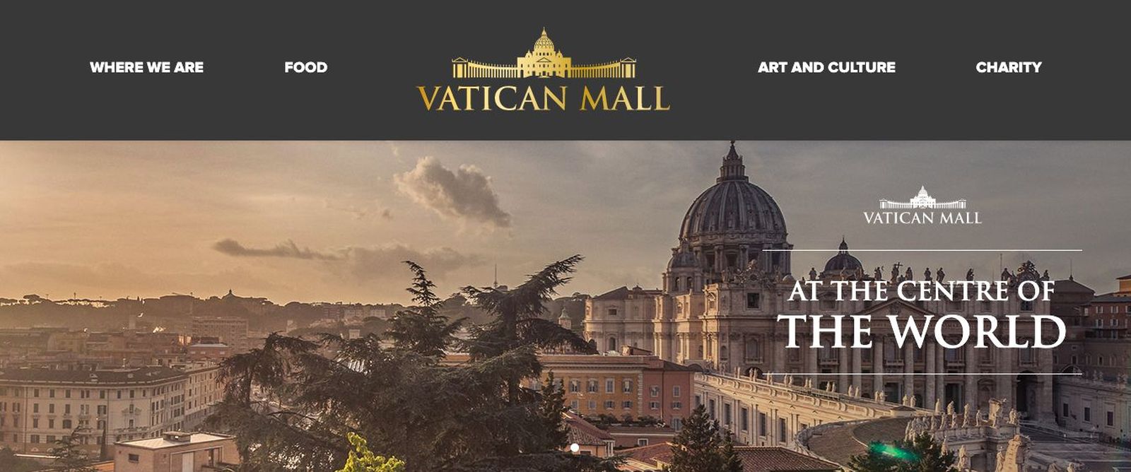 Web de Vatican Mall