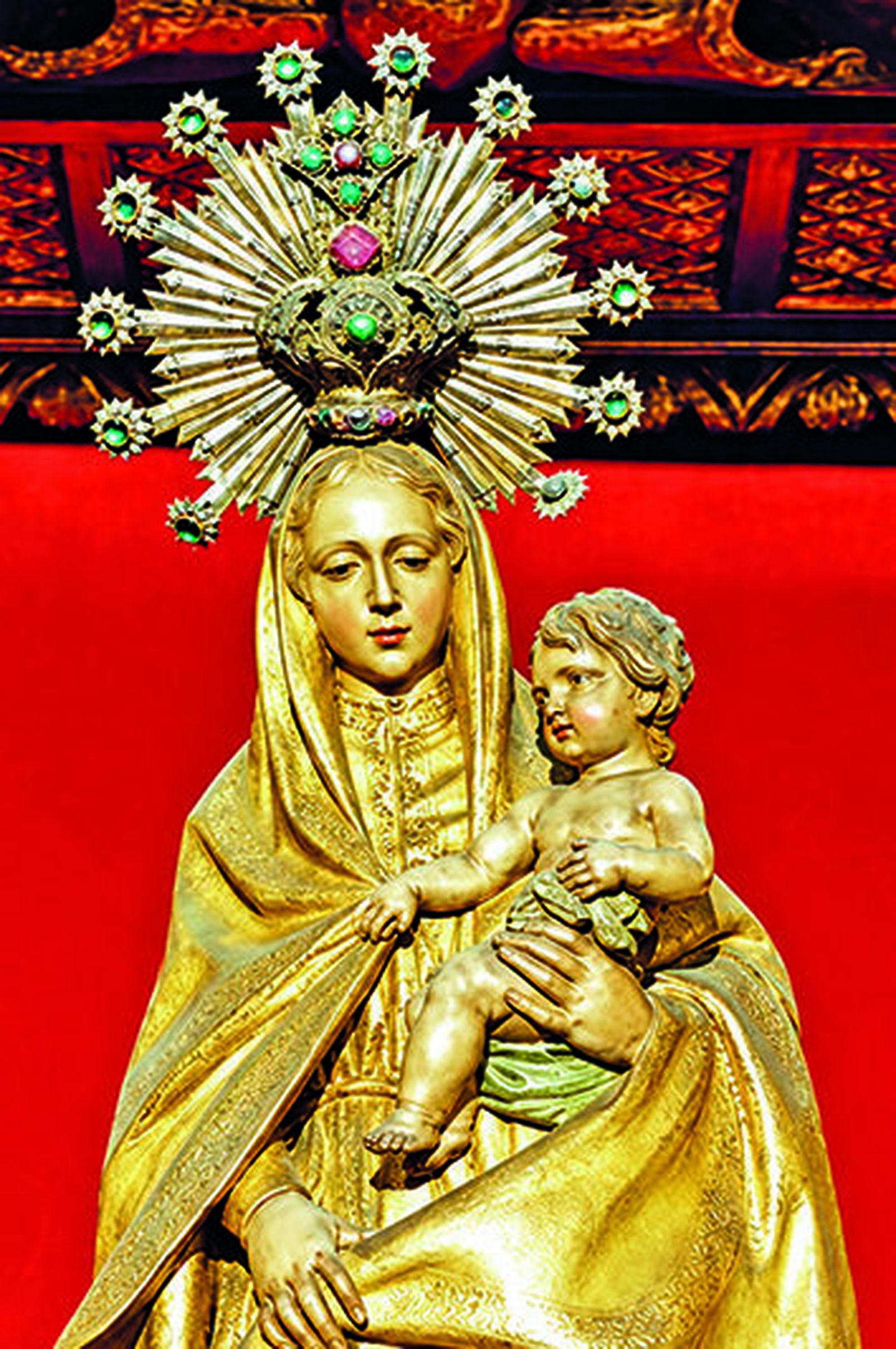 Mare de Déu del Pilar. Catedral de Barcelona.