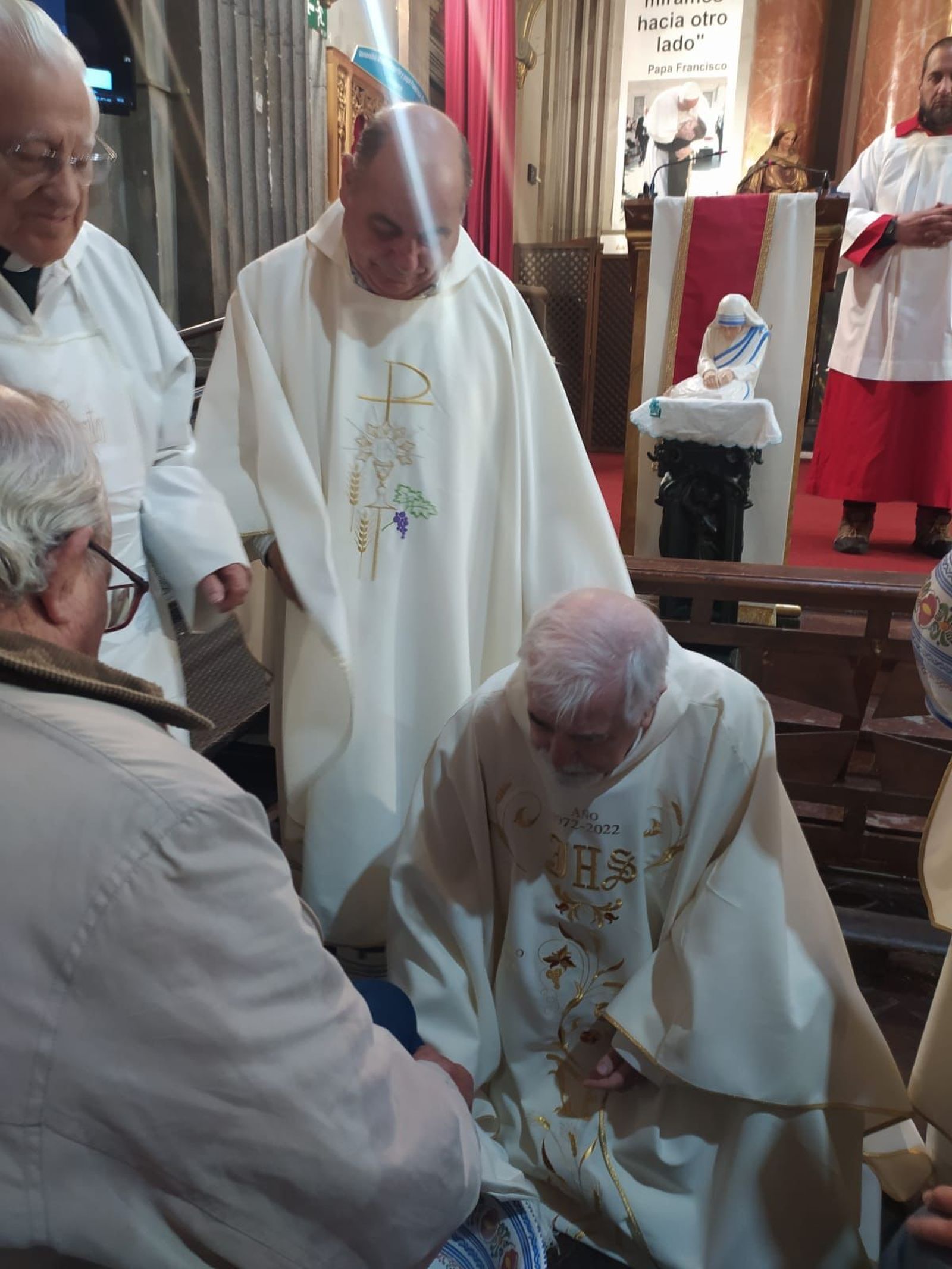 Lavatorio de pies en San Antón