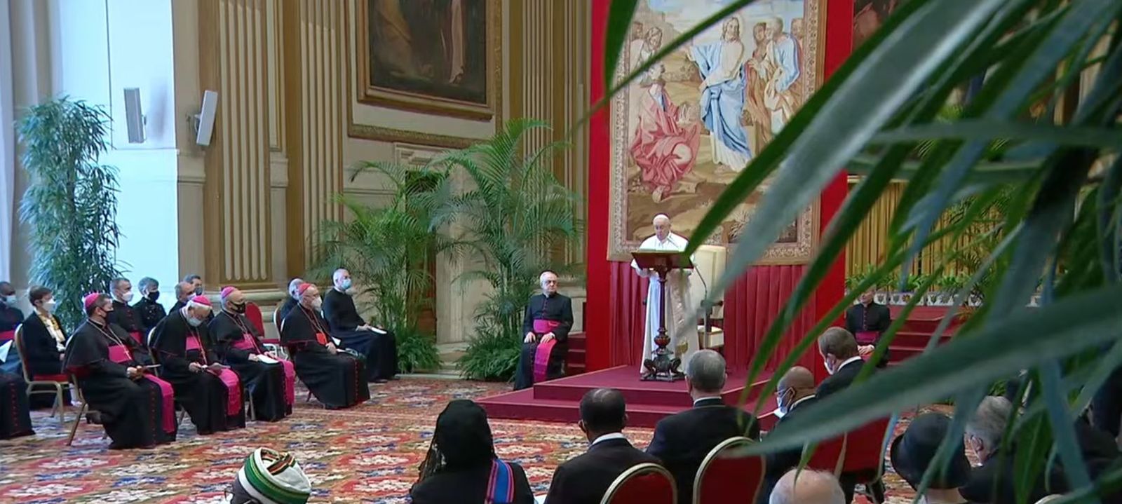 Discurso del Papa al Cuerpo Diplomático