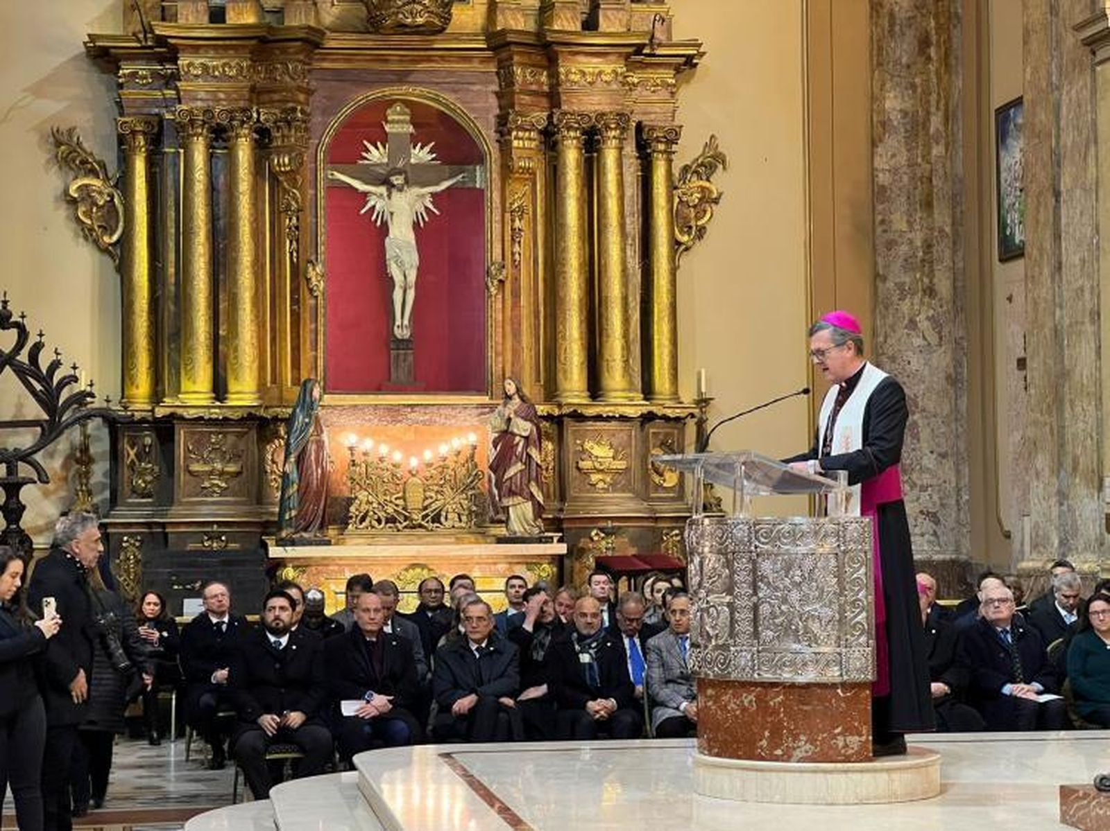 García Cuerva en el Tedeum