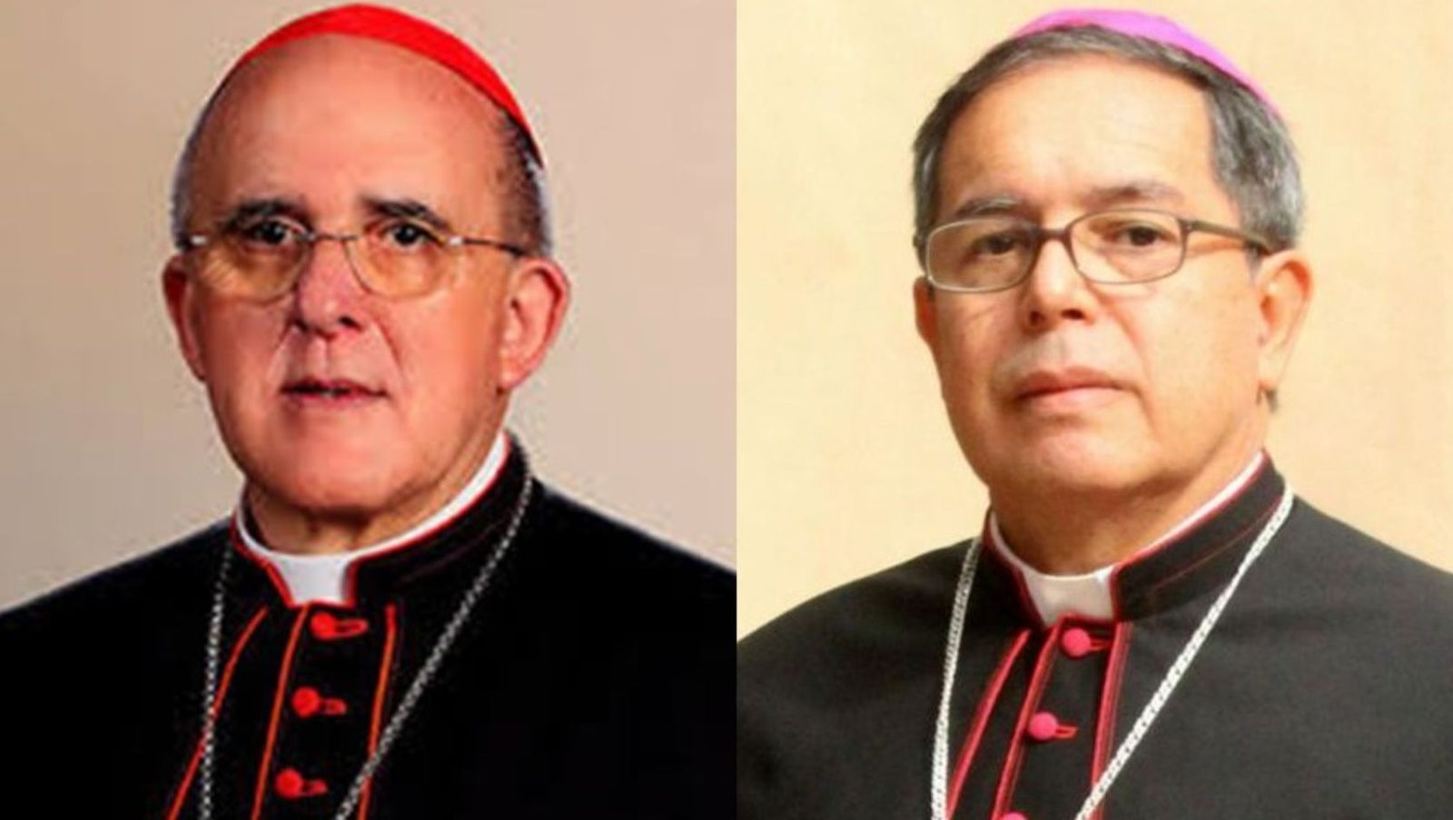 Arzobispos de Madrid y Bogotá