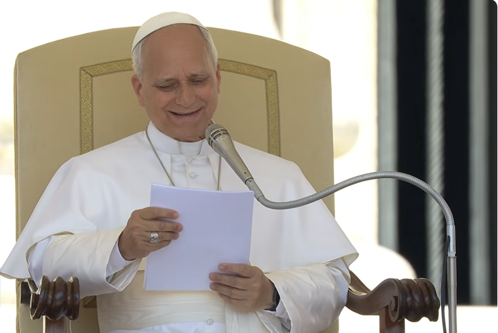 El Papa recordó con gran alegría su viaje por España