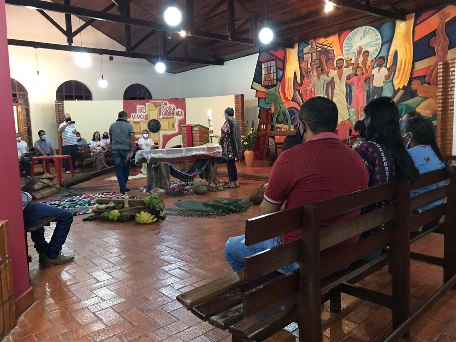 Velorio de Pedro Casaldáliga - Foto Valdemir de Souza