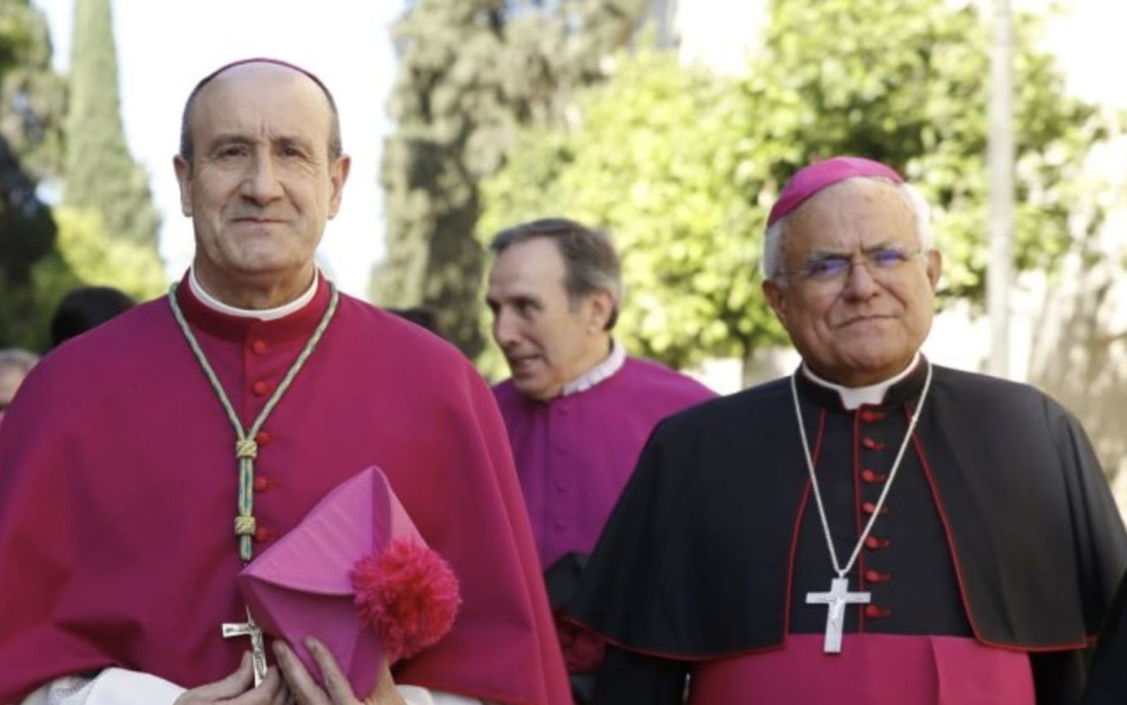 Jesús Fernández (izda) y Demetrio Fernández