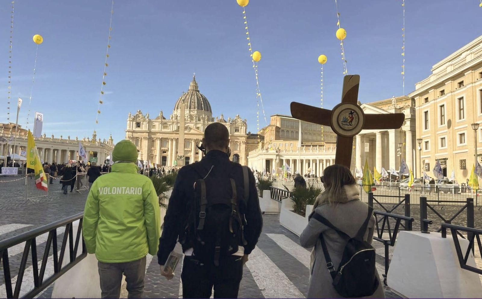 Voluntarios para el Jubileo 2025 en el Vaticano