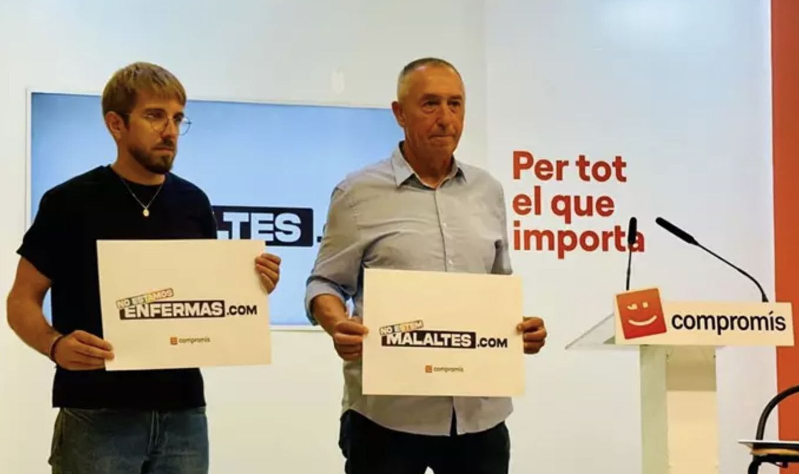 Compromís, contra las terapias de conversión