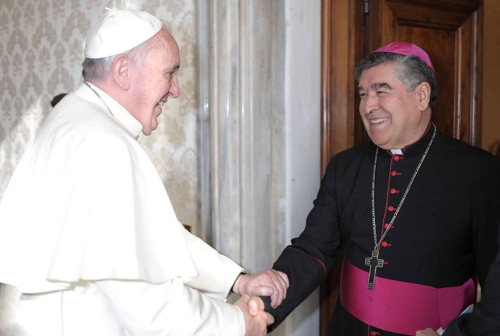El Papa saluda a Arizmendi, en foto de archivo