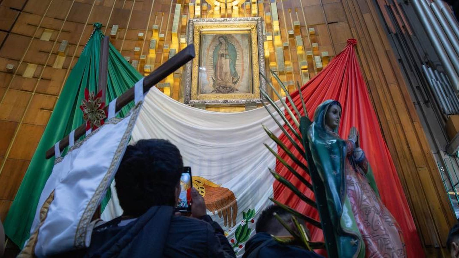 Devotos de la Virgen de Guadalupe