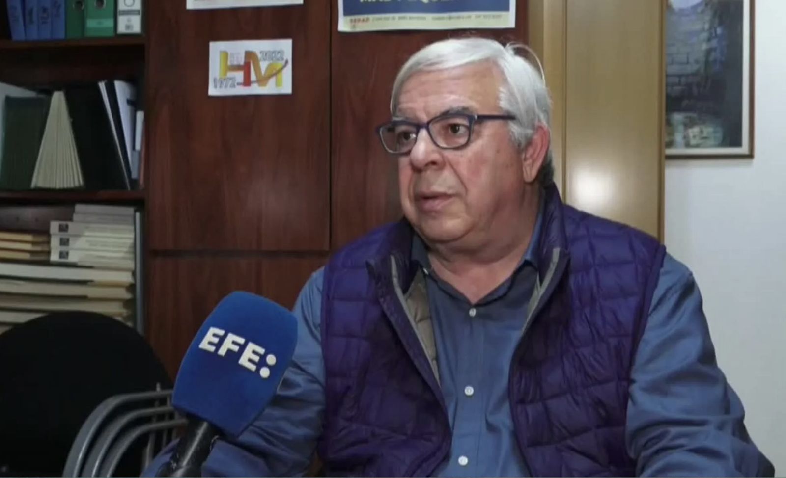 El capellán mercedario Jesús Bel