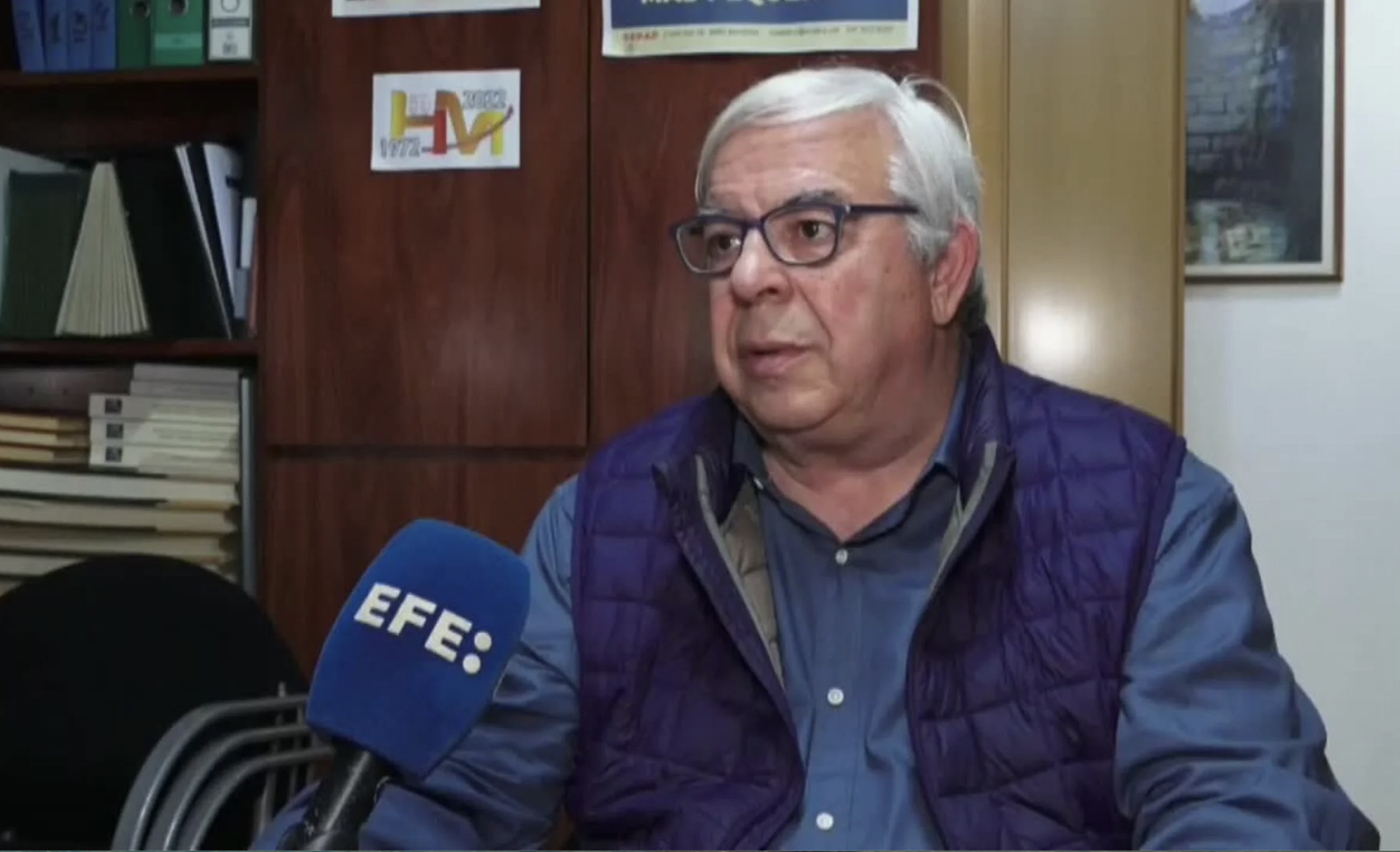 El capellán mercedario Jesús Bel