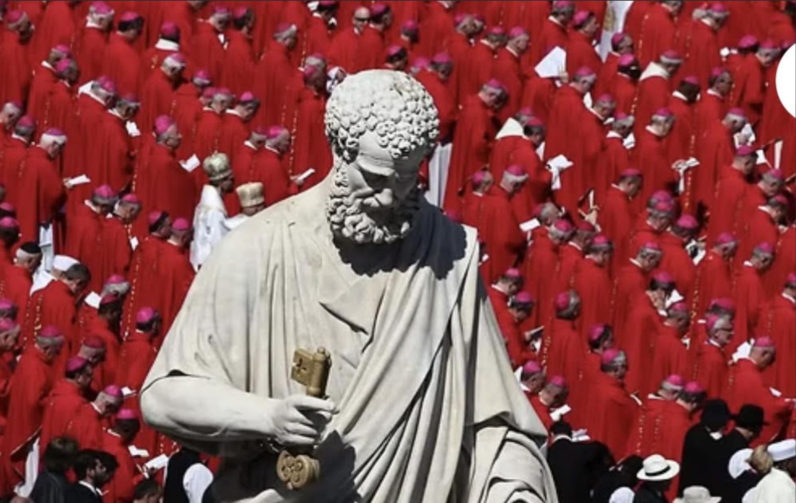 San Pedro y los obispos