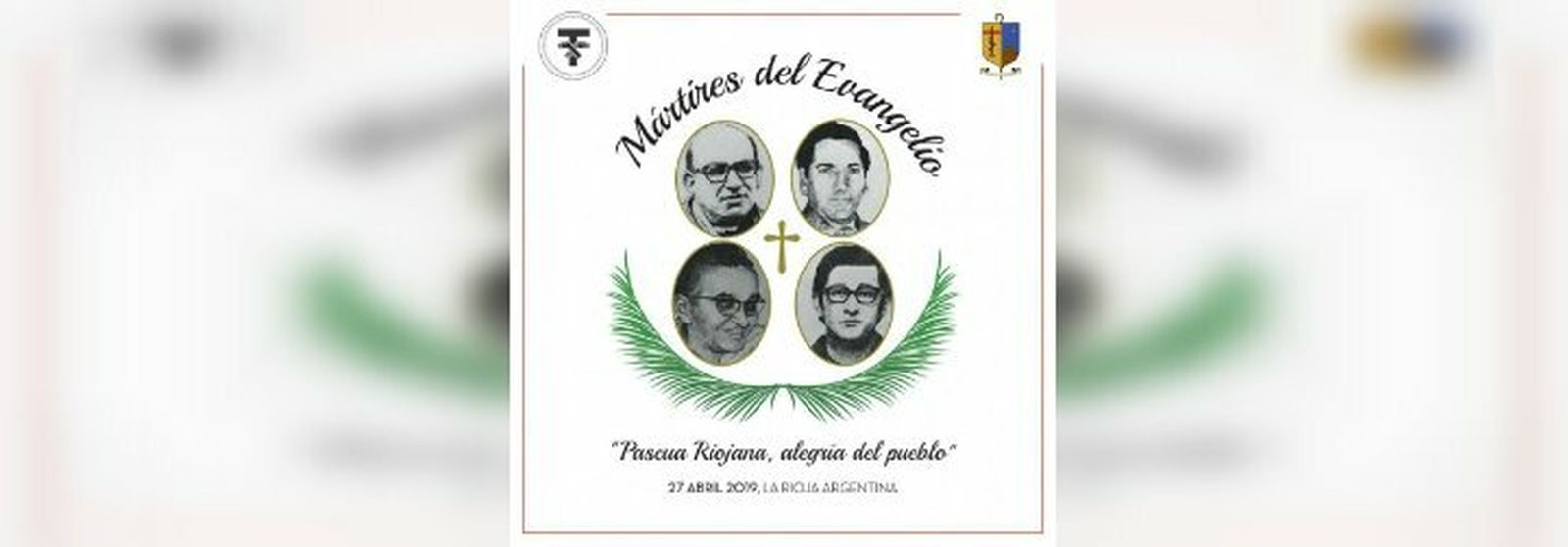 Logo de la beatificación de los mártires riojanos el próximo 27 de abril