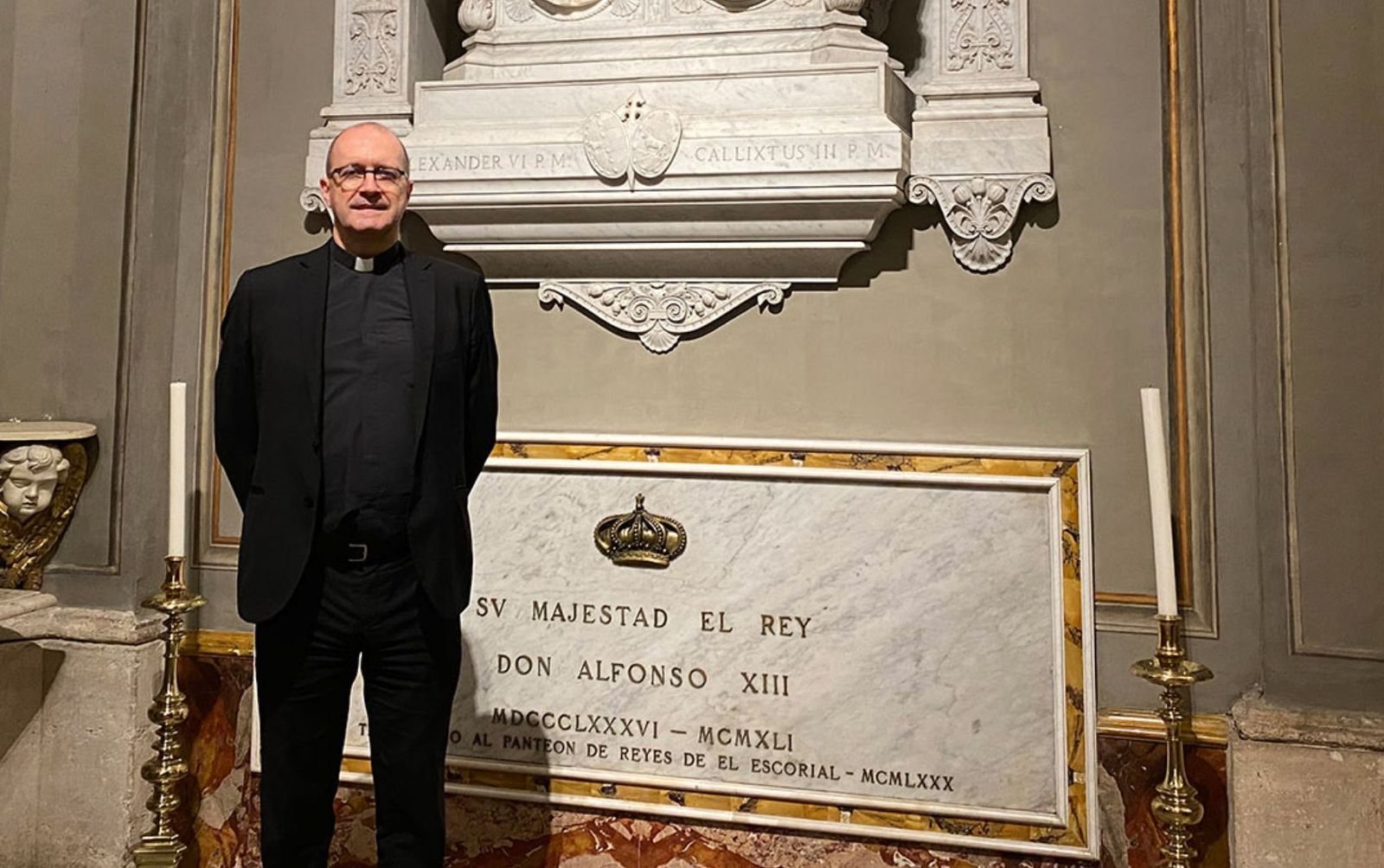 Mon. José Jaime Brosel, nuevo rector de la Iglesia Nacional Española en Roma
