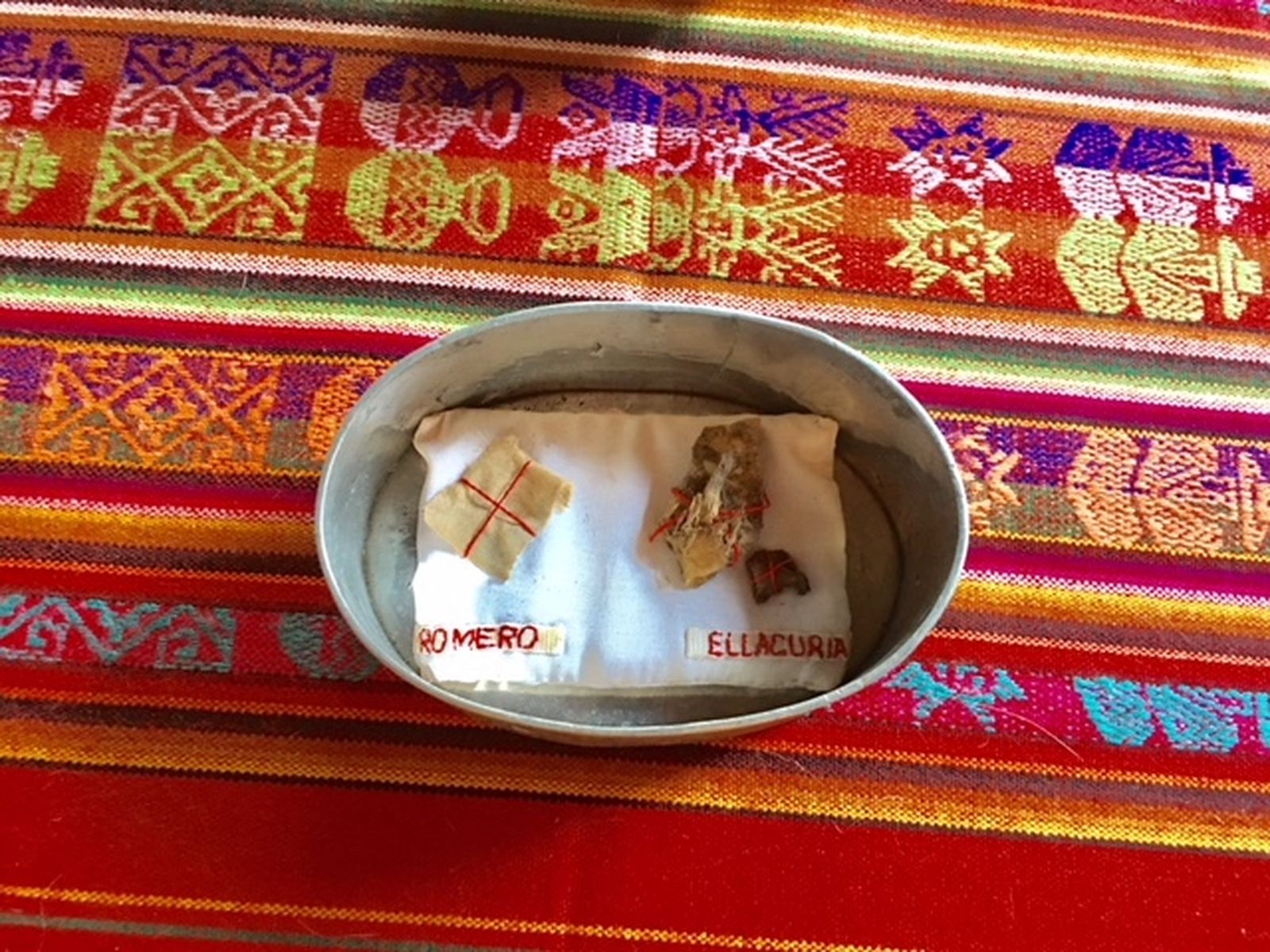 Reliquias de Romero y Ellacuría