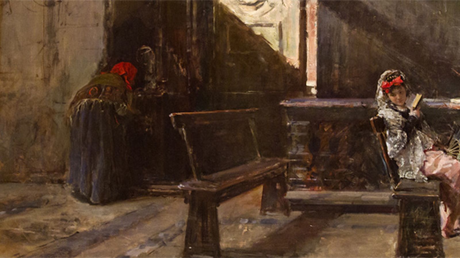 La confesión. Raimundo de Madrazo Garreta