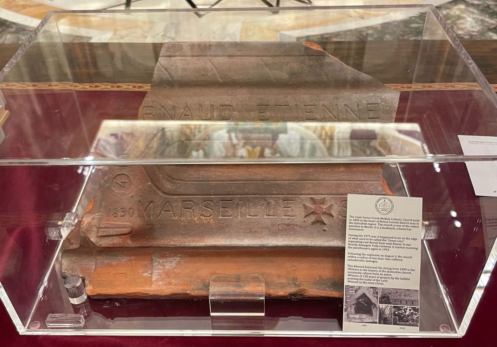 El ladrillo regalado al Papa