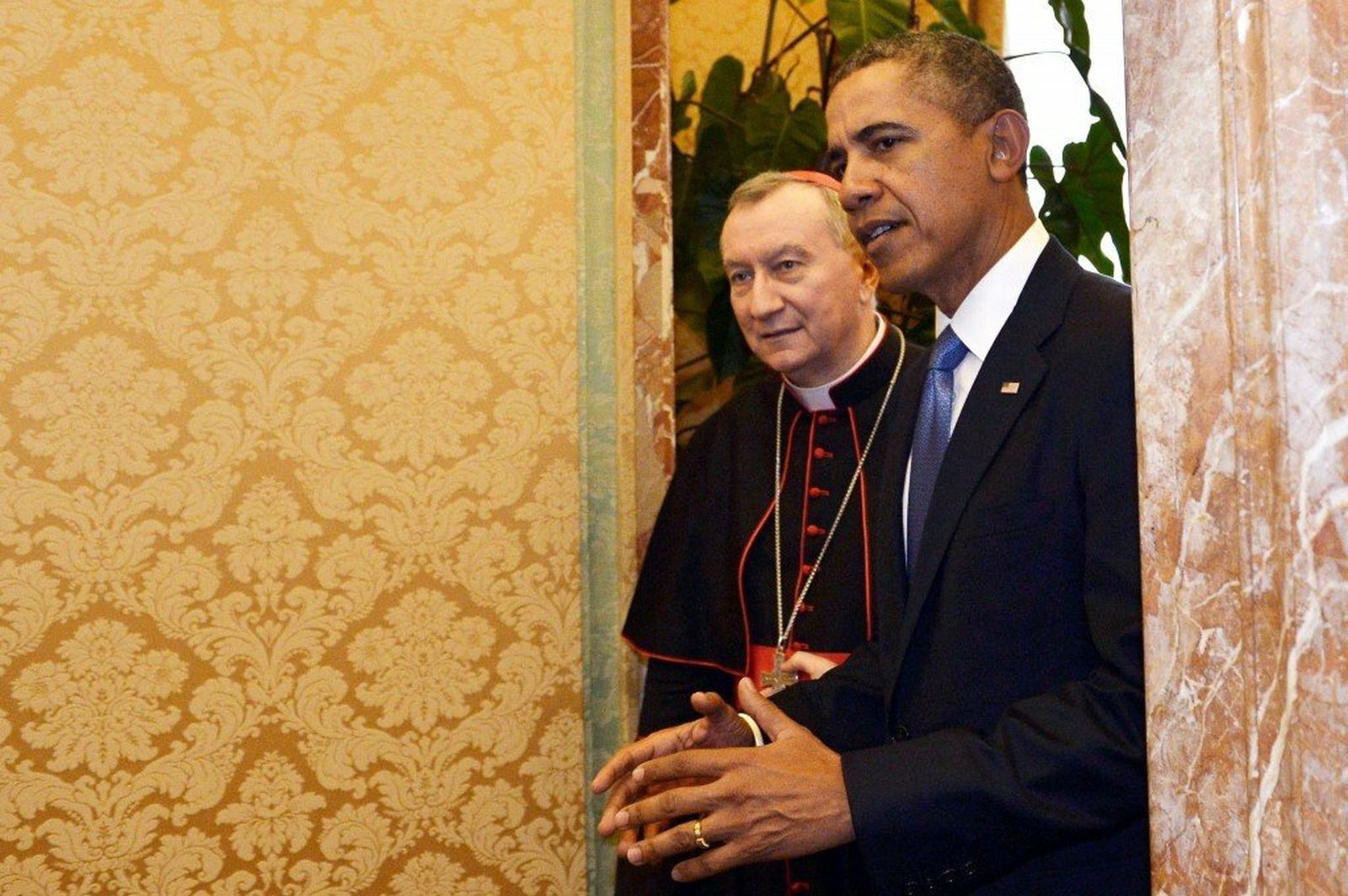 Parolin, con Obama