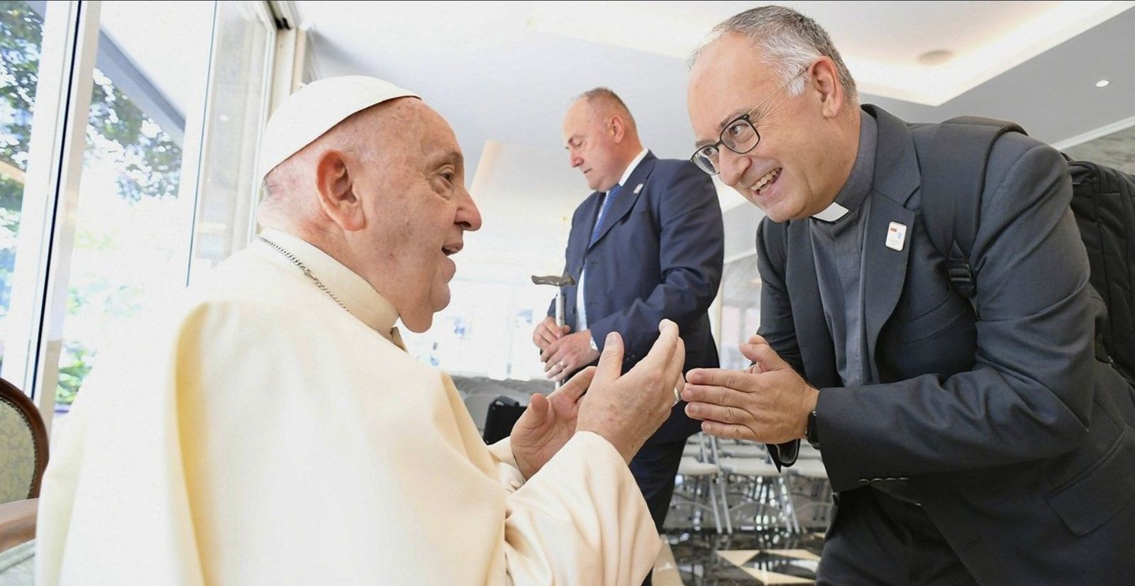 El Papa y Spadaro
