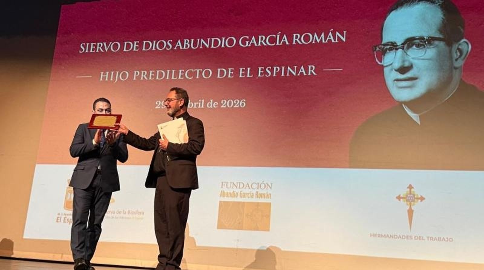 Abundio García Román, Hijo Predilecto de El Espinar