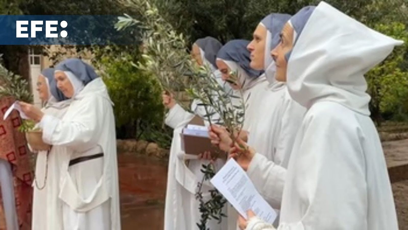 Deir Rafat: el monasterio que vive (y reza) la Semana Santa entre las bombas