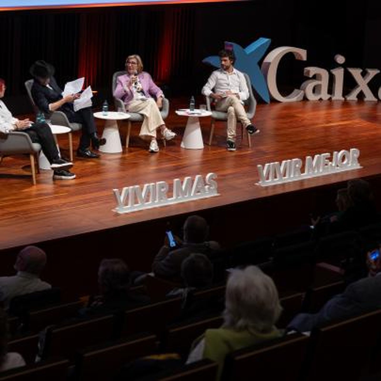 Foro Vivir Más, Vivir Mejor en CaixaForum Barcelona.