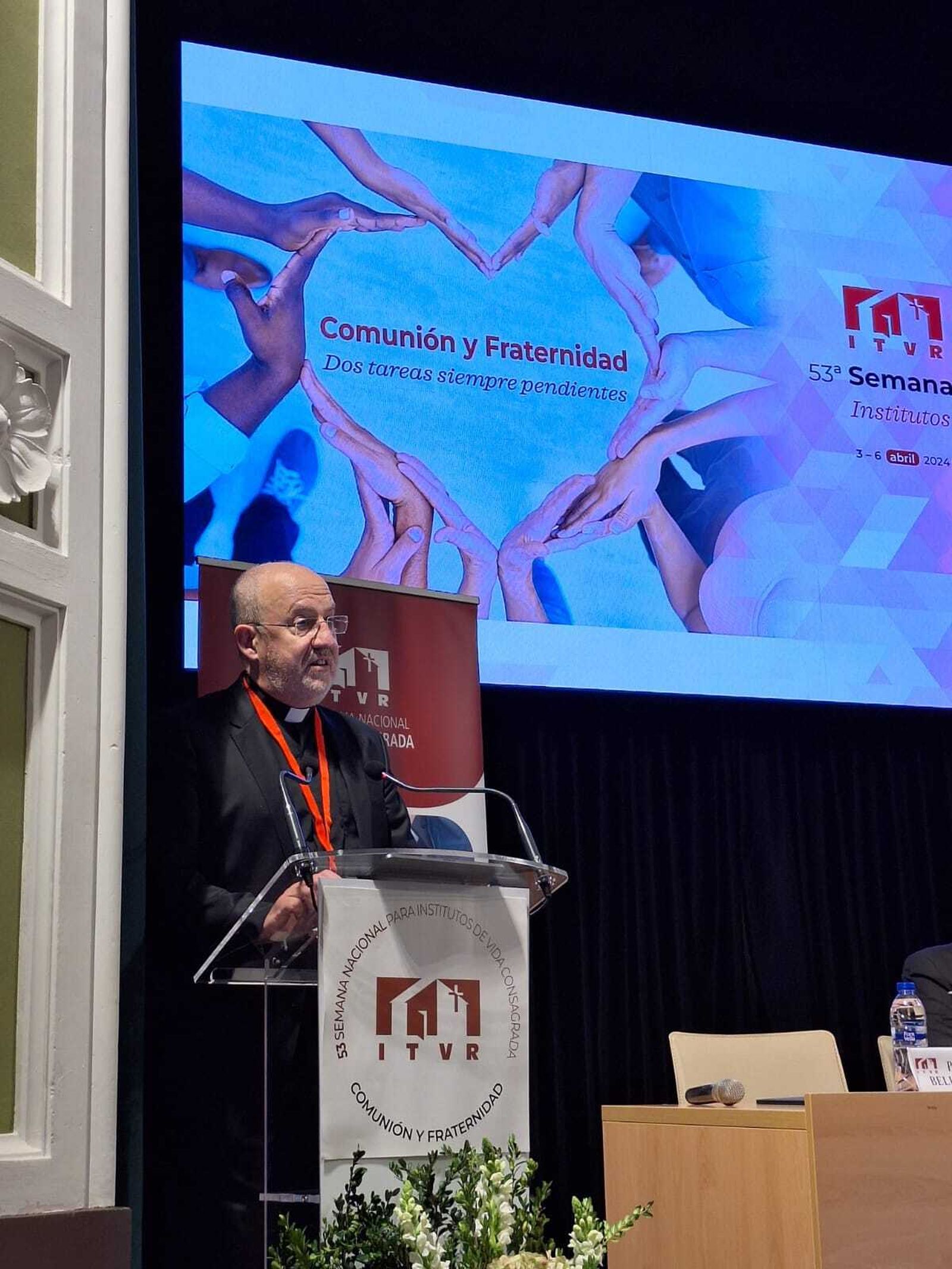 Antonio Bellella, abriendo las jornadas