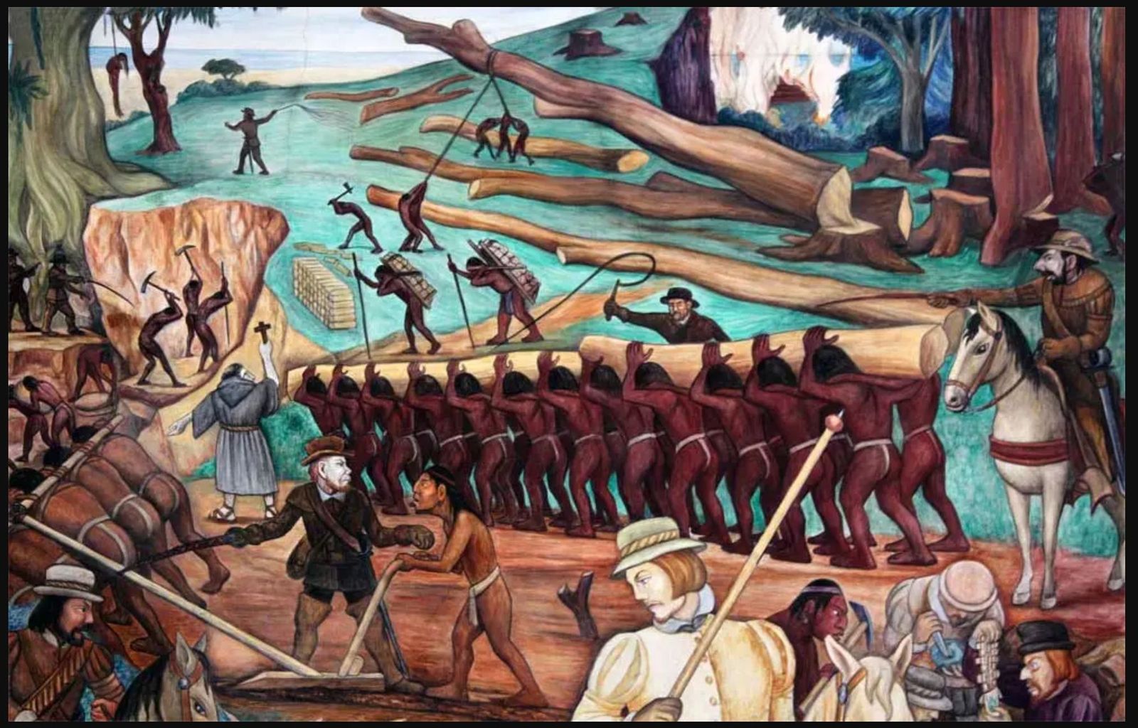 el intercambio colonizador y ...evangelizador