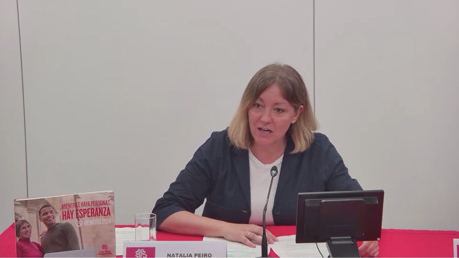 Natalia Peiro, secretaria general de Cáritas Española