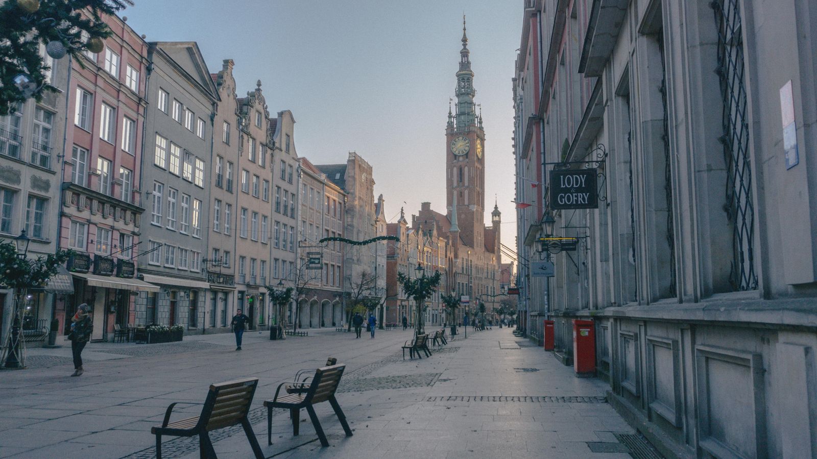 Iglesia en Gdansk (Polonia)