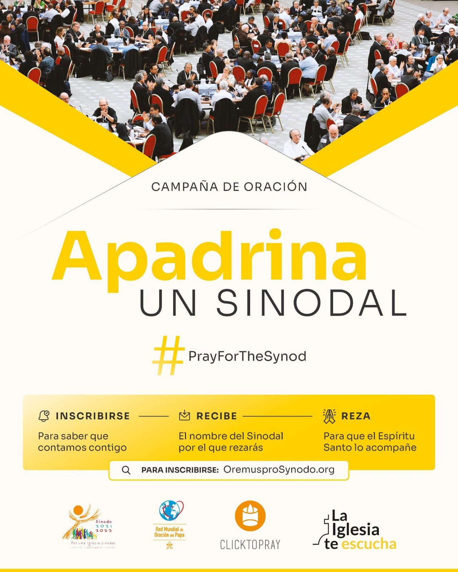 'Apadrina a un sinodal'