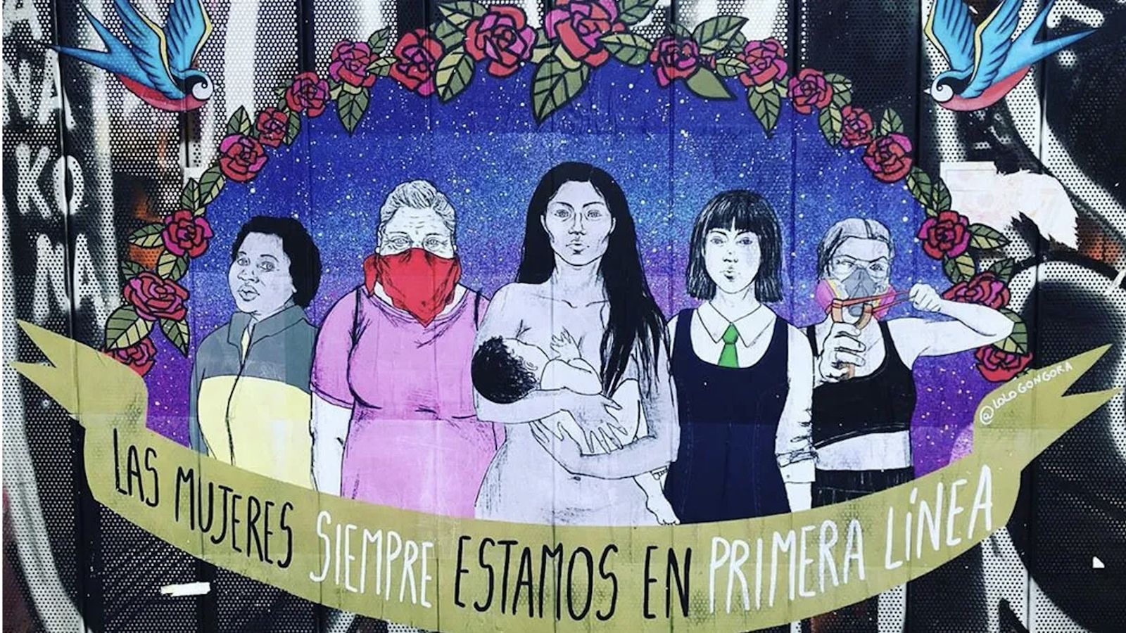 Lolo Góngora | Mujeres en primera línea | Santiago de Chile, 2020