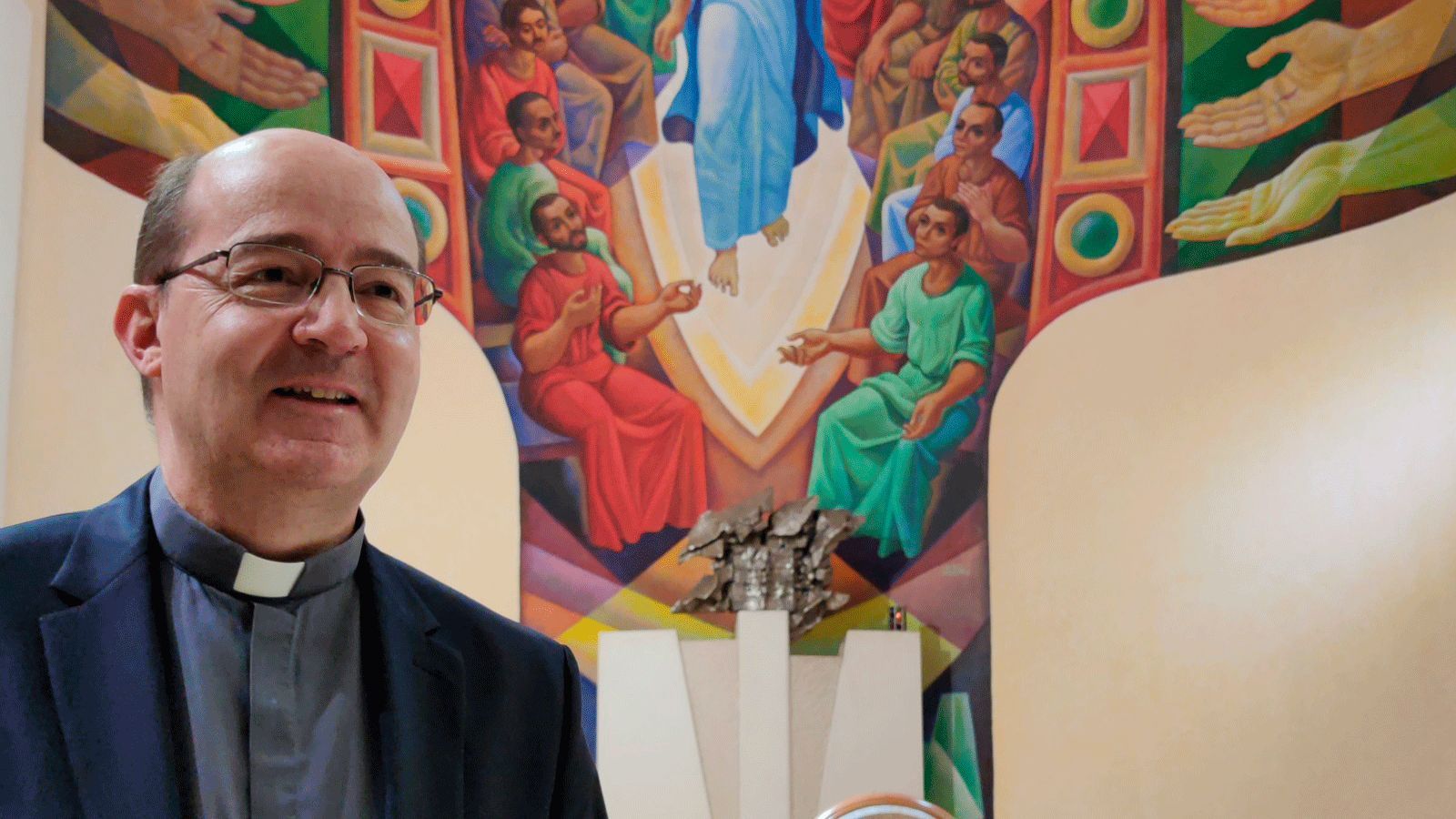 Gonzalo Fernández es sacerdote y religioso claretiano de 65 años